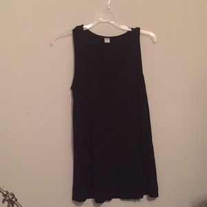 Black Cross Cross Tanktop